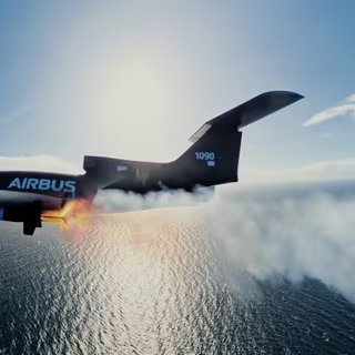 La guerre de demain a déjà commencé : la France se prépare à un conflit beaucoup plus invisible 1 Le drone intercepteur pourra emporter jusqu’à huit micro-missiles Mark 1 pour intercepter de façon autonome des drones de type Shahed. © Airbus Space & Defense